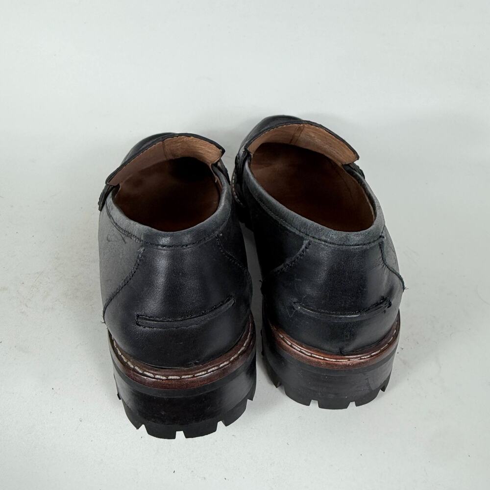 Madewell The Corinne Lugsole Loafers Women's 7 Black Smooth Leather Slip-On - Picture 7 of 10